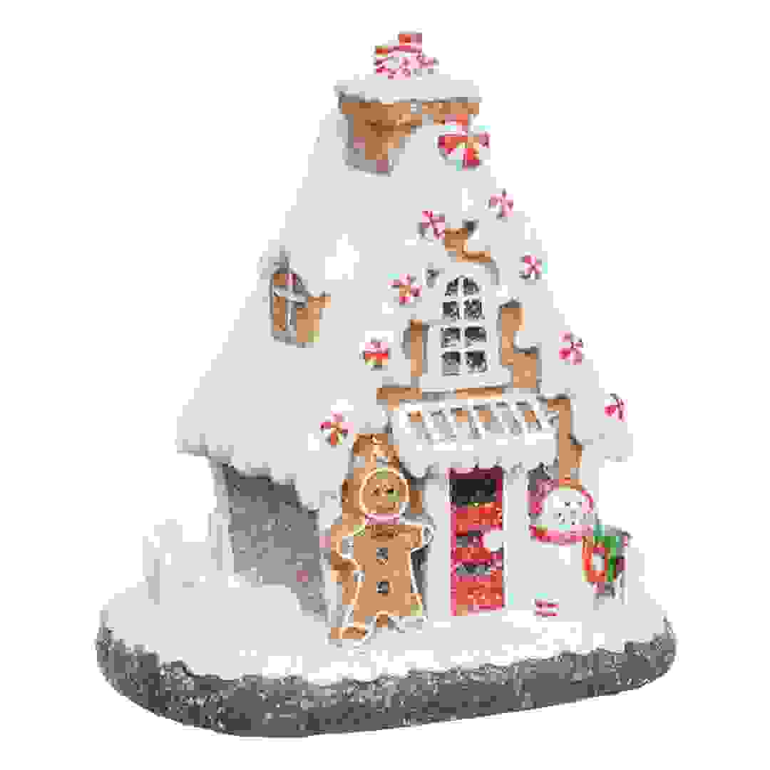 ديكور بيت الزنجبيل بوليريسين أتموسفيرا (26 × 20 × 28 سم)