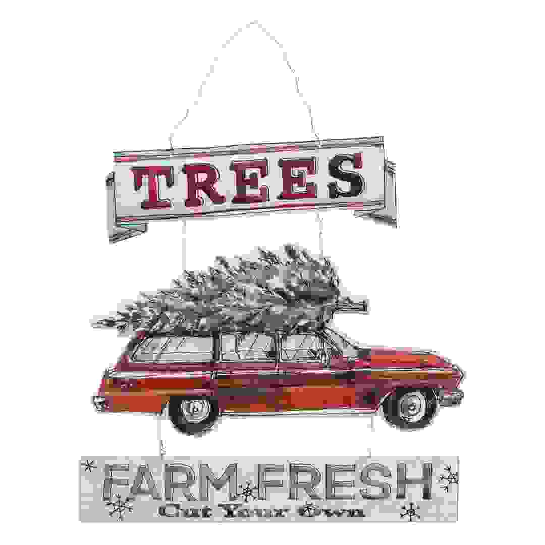 سيارة معدنية معلقة فارم فريش أتموسفيرا (36.5 × 48 سم)