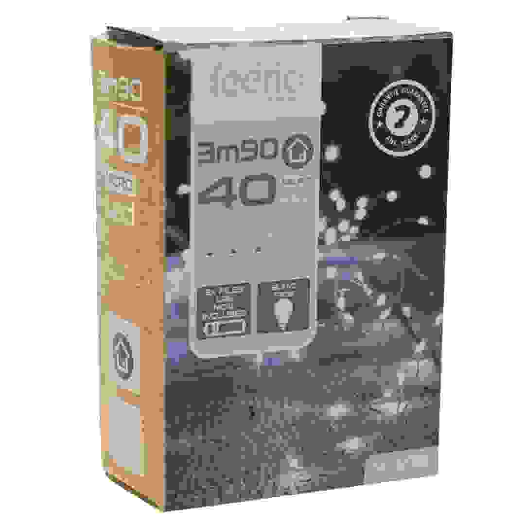 Atmosphera Battery-Operated 40 LED String Light (4 m, Cool White)