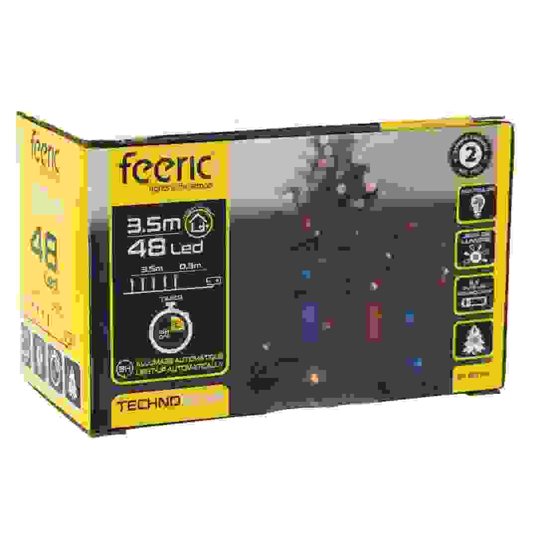 Atmosphera Battery-Operated 48 LED Outdoor String Light (3.5 m, Multicolor)