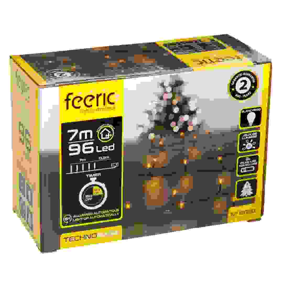 Atmosphera Battery-Operated 96 LED Outdoor String Light (7 m, Warm White)