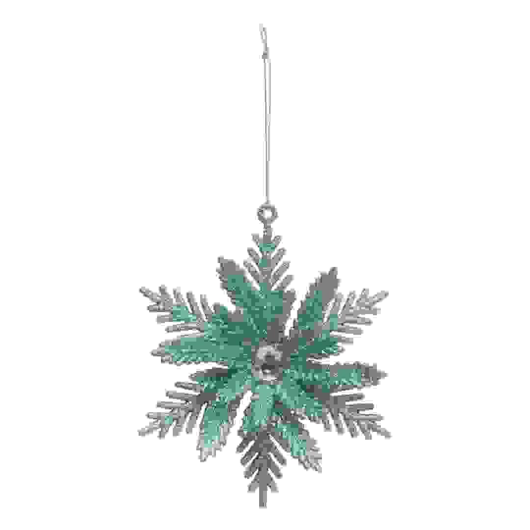 ديكور نجوم زهرية بوليسترين أتموسفيرا (أخضر، 12 سم)