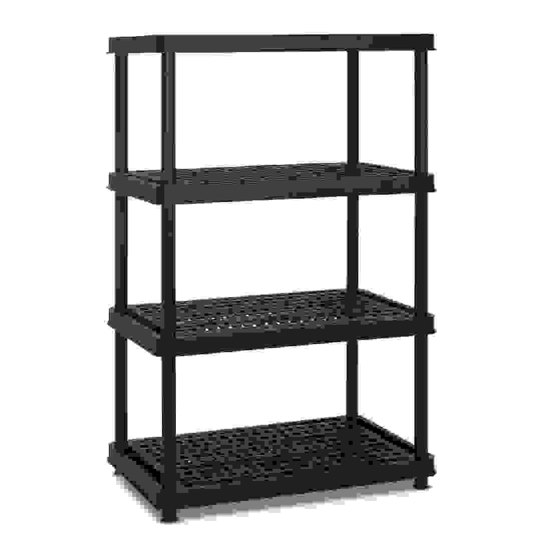 ACE 4 Tier Shelving Unit (Black)