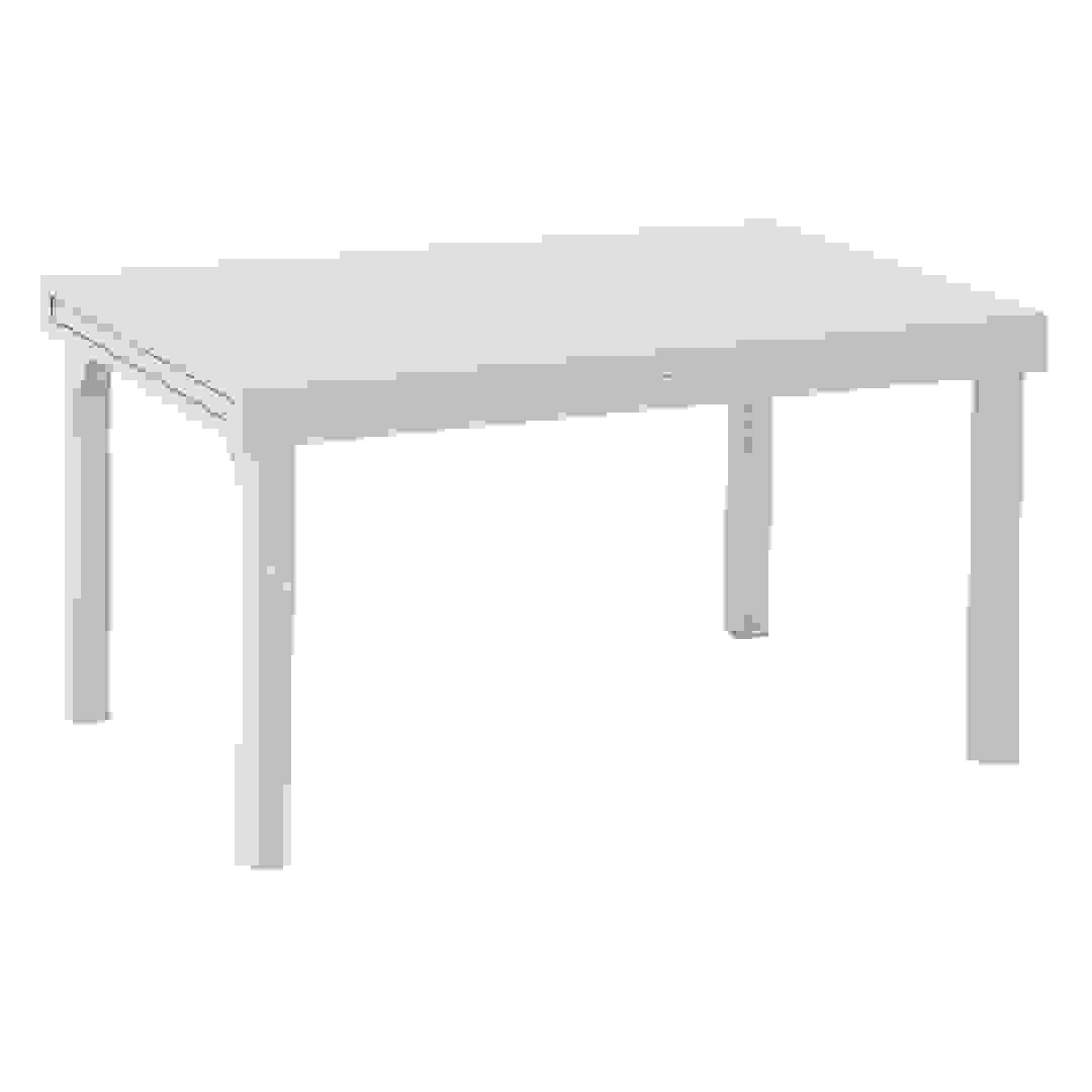 Hesperide Piazza Extendable Aluminum Dining Table (135 x 90 x 75.5 cm, Clay)