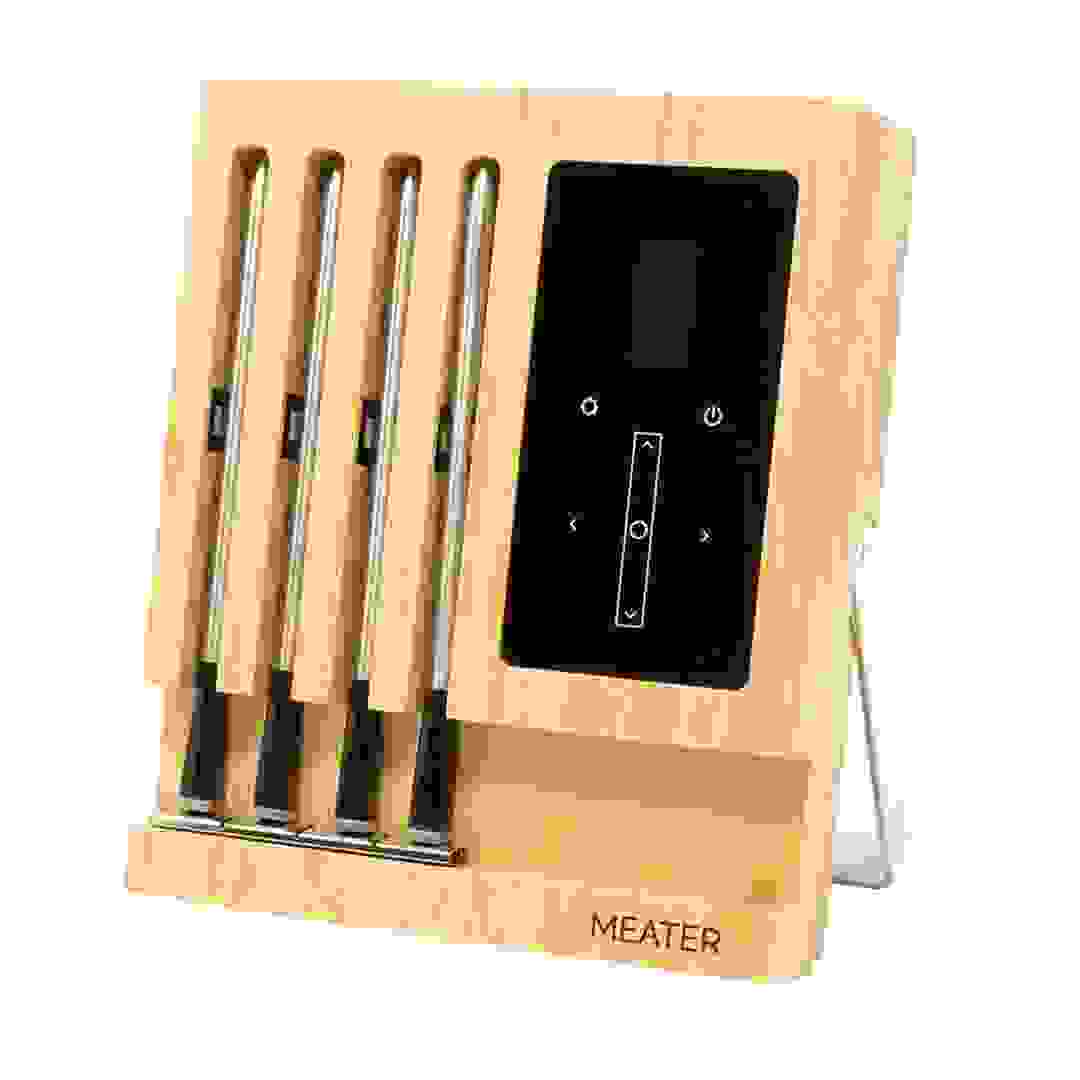 وحدة مقاييس حرارة لاسلكية للحوم ميتر بلوك (4 قطع، حتى 165 قدم)