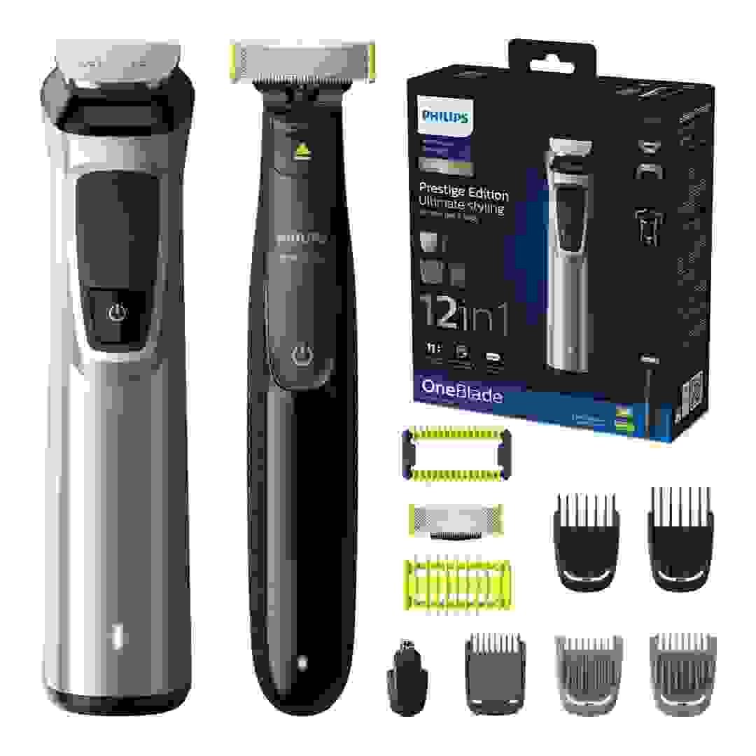 Philips Multigroom Series 9000 Trimming Set, MG9710/93 (12 Tools)