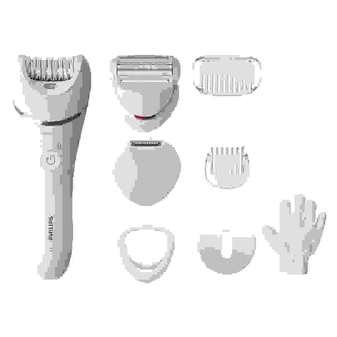 آلة إزالة الشعر للاستخدام الجاف والرطب بدون كابل BRE720/01 فيليبس سيريز 8000 (15 فولت)