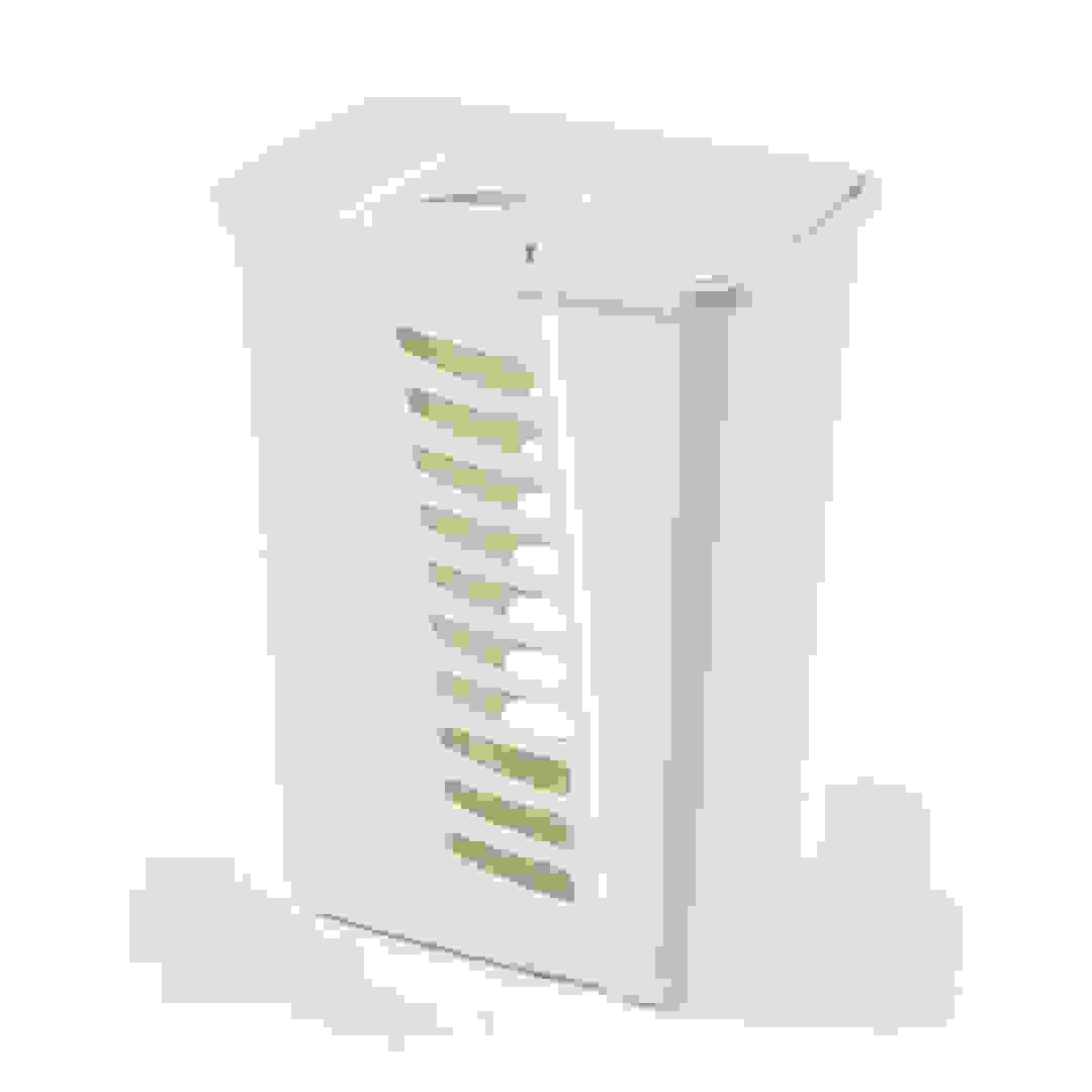 M-Home Laundry Hamper Olly (45 L, White)