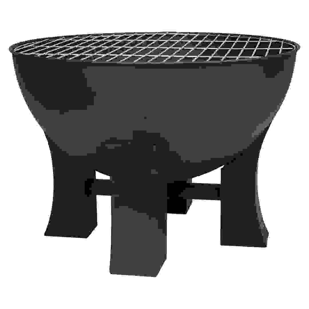 موقد نار معدني كروي (51 × 51 × 36 سم)