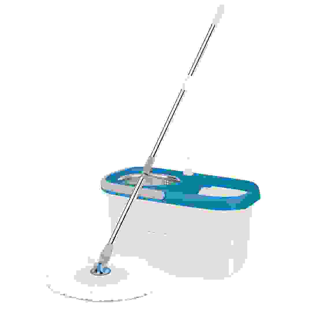 ممسحة دوراة ودلو بلاك+ديكر (أبيض وأزرق)