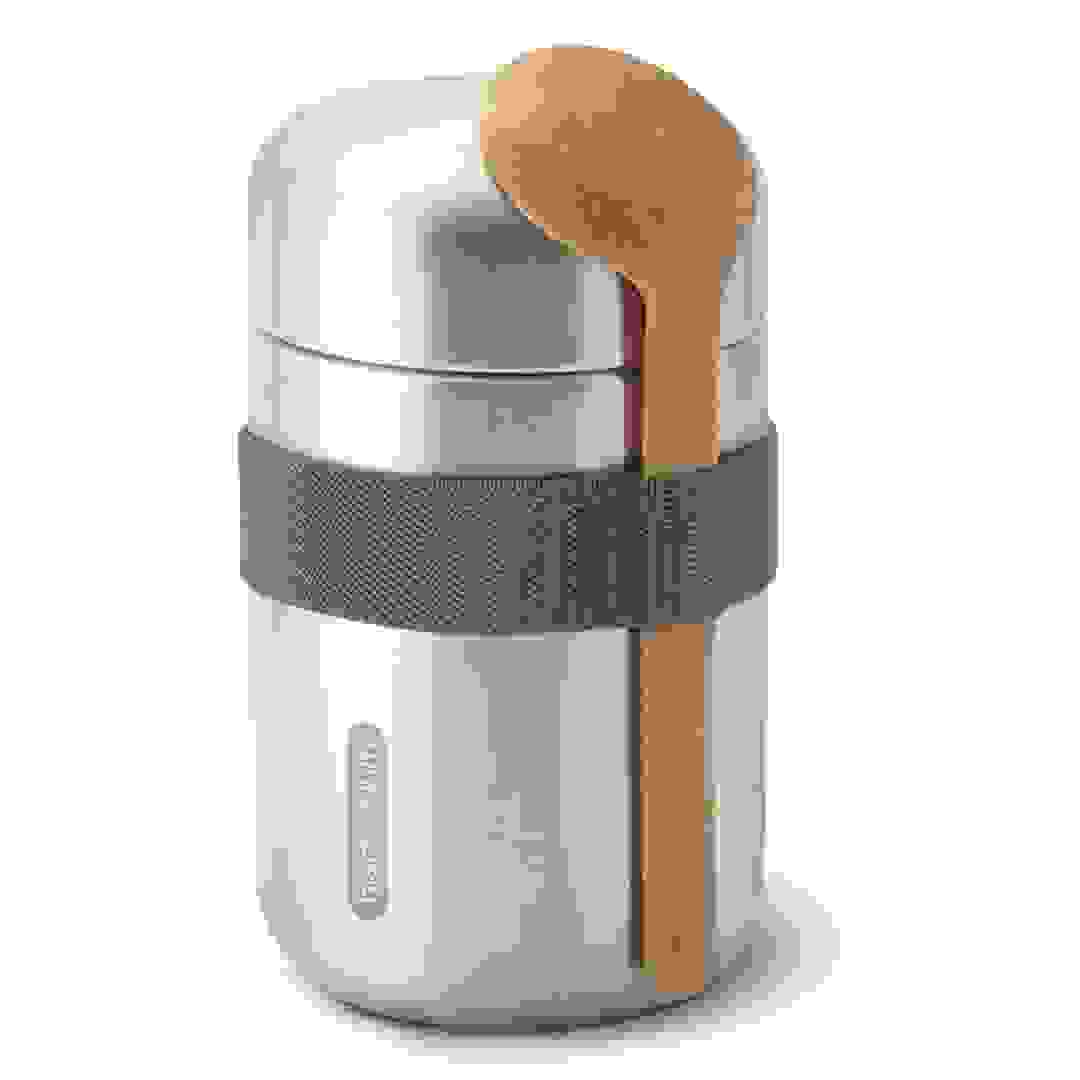 حافظة طعام ستانلس ستيل بلاك آند بلام (400 مل، أخضر)