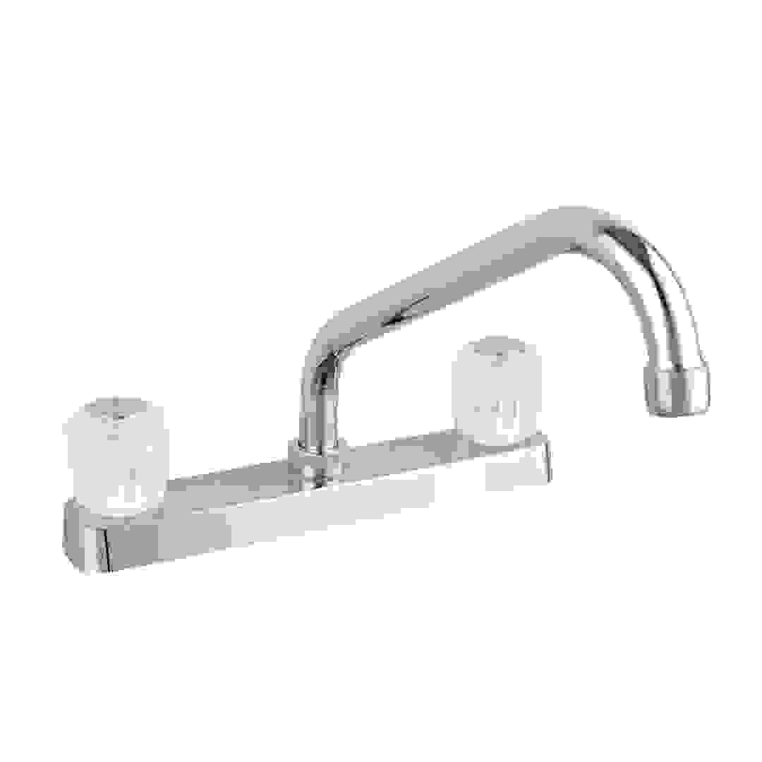 Home Plus Low Profile Kitchen Deck Mount Faucet Chrome (L 20.3 cm)
