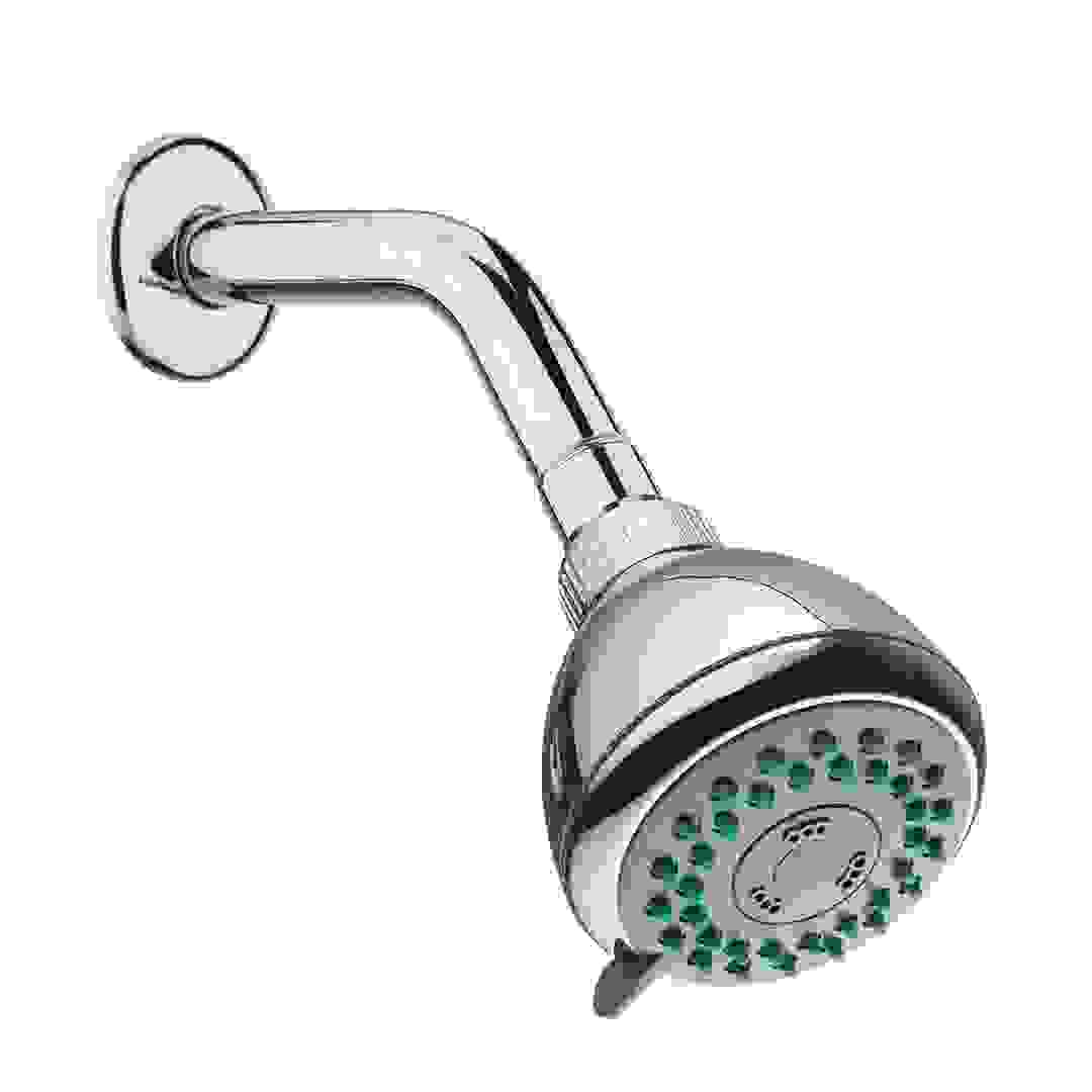 Ace 3 Function Shower Head With Arm ABS Chrome Finish (8.5 cm)