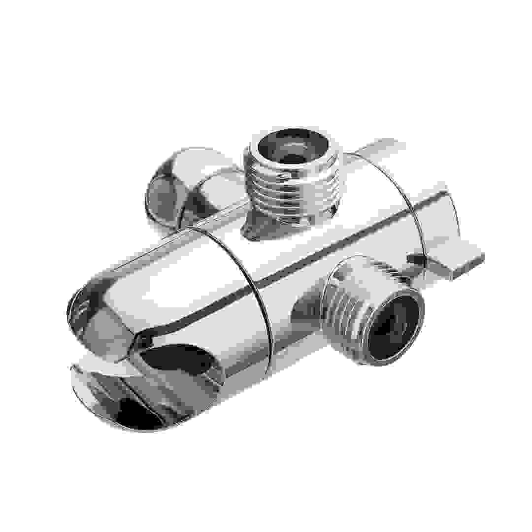 Ace 3 Way ABS Shower Diverter Chrome