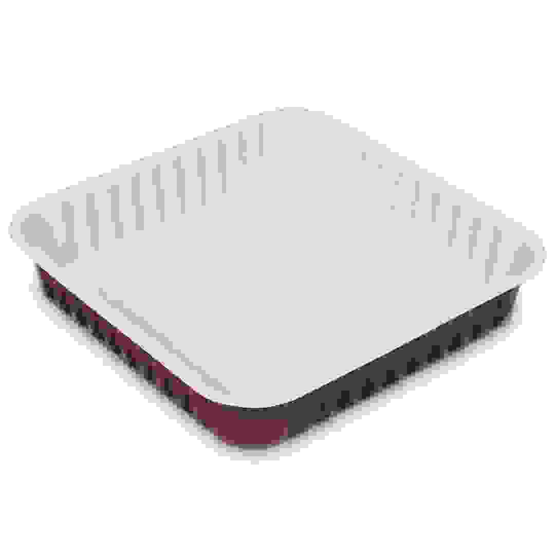 قالب كيك مربع فولاذ هاي-توب جارديني شوكوفورم (24 × 24 × 4.5 سم)