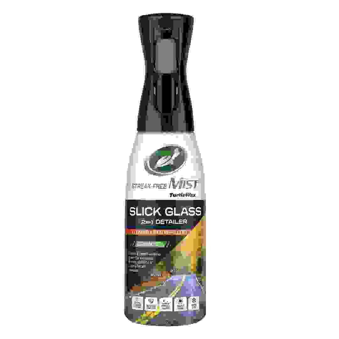 رذاذ تنظيف زجاج أملس 2 في 1 تيرتل واكس (7 2 × 7 2 × 26 5 سم)
