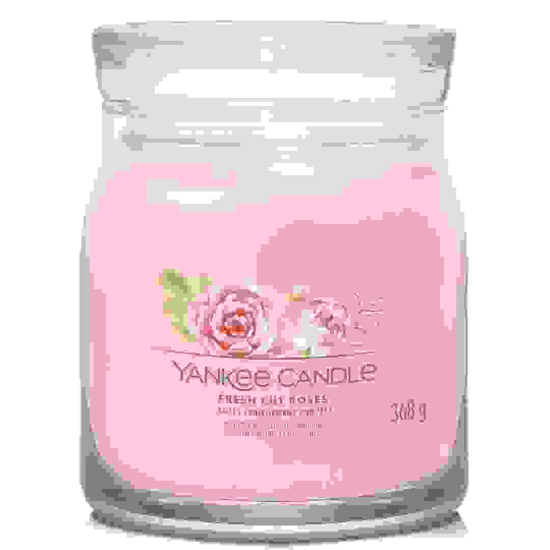 Yankee Candle Signature Fresh Cut Roses Medium Candle (368 g)