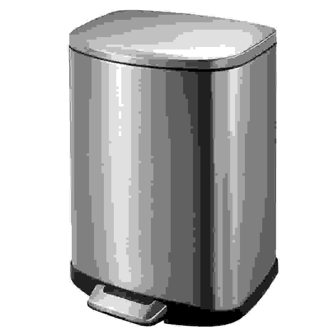 سلة مهملات بدواسة ستانلس ستيل إيكو ديلا (20 لتر)