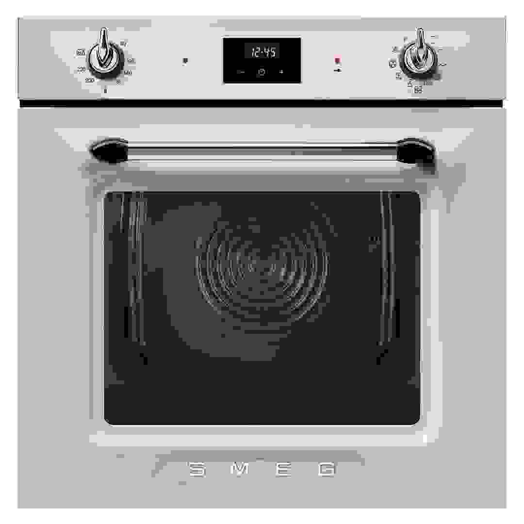 Smeg Victoria Aesthetic Thermo-Ventilated Built-In Electric Oven, SOP6900TP (68 L; 59.2 x 59.7 x 54.8 cm)