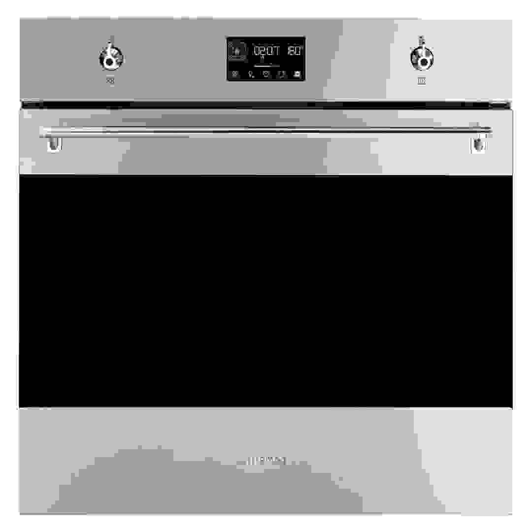 Smeg Classica Aesthetic Built-In Thermo-Ventilated Electric Oven, SOP6302TX (59.2 X 59.7 X 54.8 Cm; 68 L)
