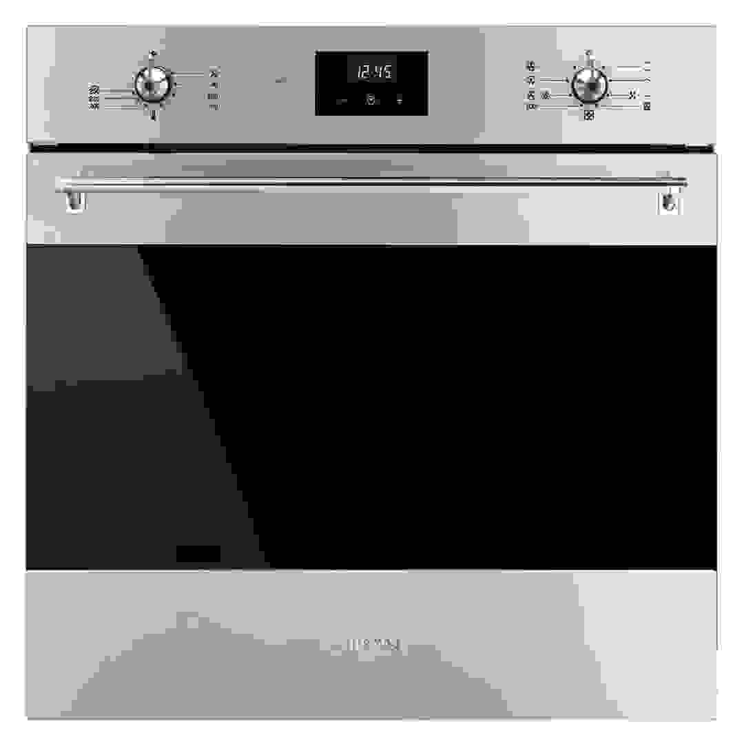 Smeg Classica Aesthetic Built-In Thermo-Ventilated Electric Oven, SF6300TVX (59.2 x 59.7 x 54.8 cm; 70 L)