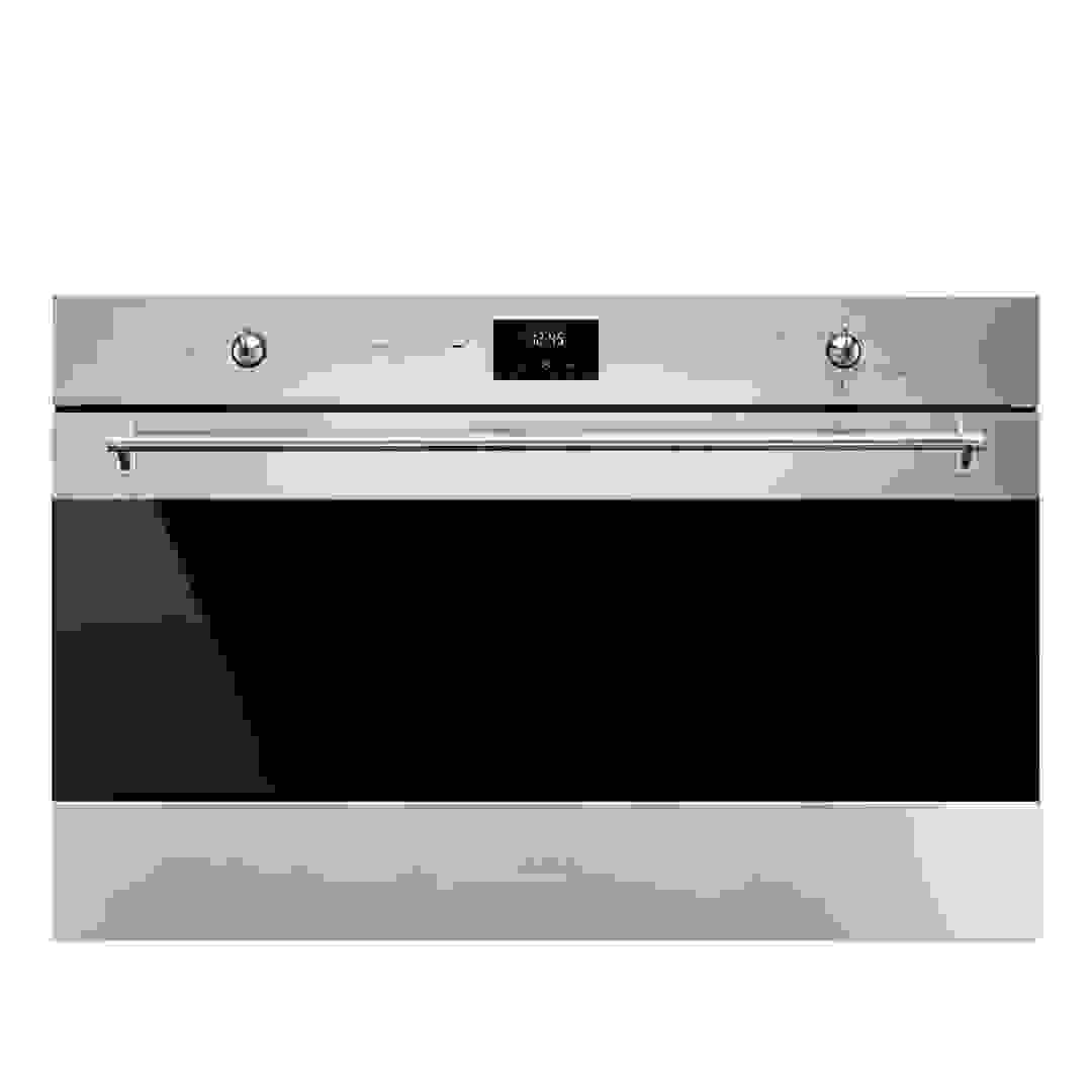Smeg Classica Aesthetic Built-In Gas Oven, SF9300GGVX1 (70 L, 59.2 x 89.6 x 57.2 cm)