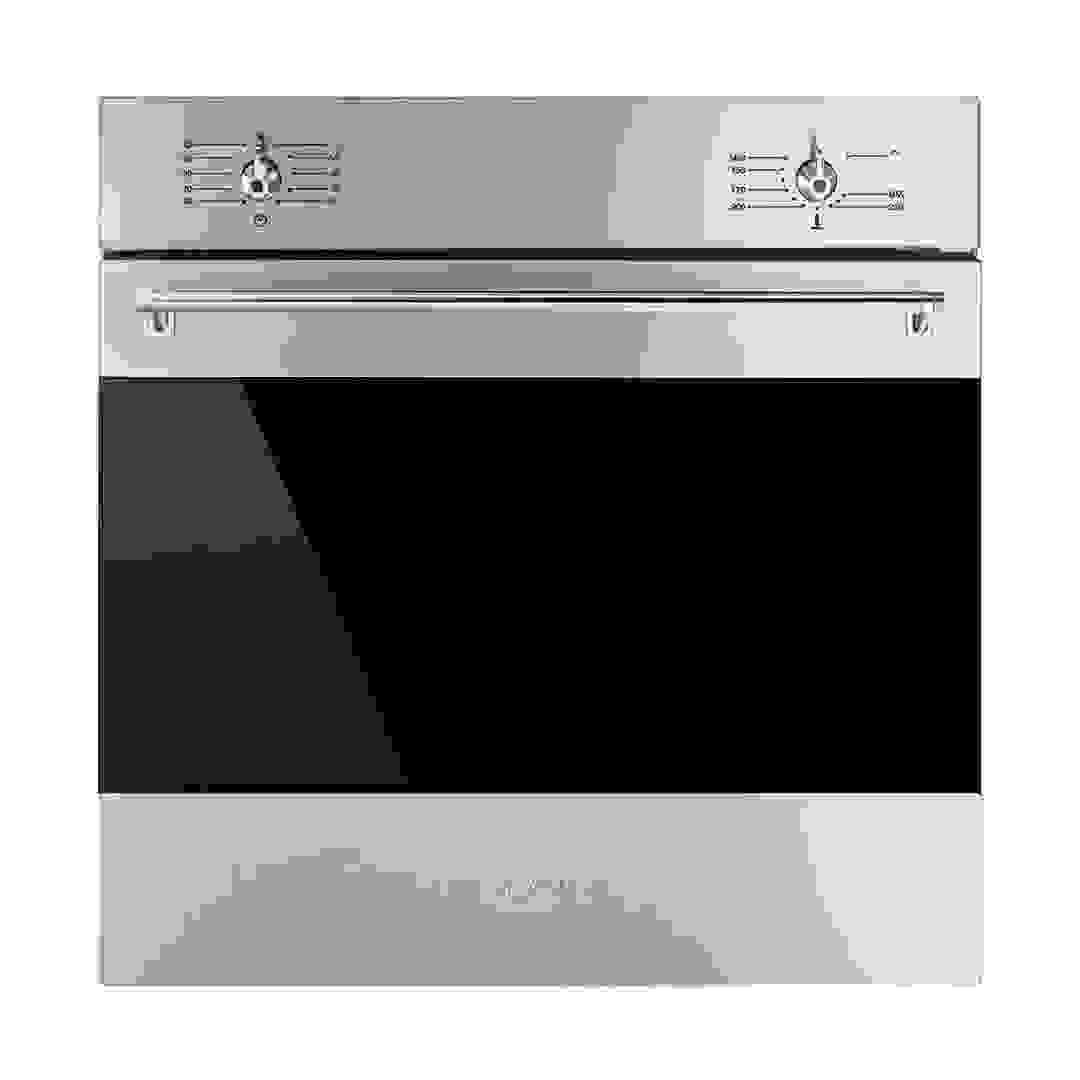 SMEG Classica Aesthetic Built-In Gas Oven, SF6341GGX (70 L, 41.2 x 46 x 31.6 cm)