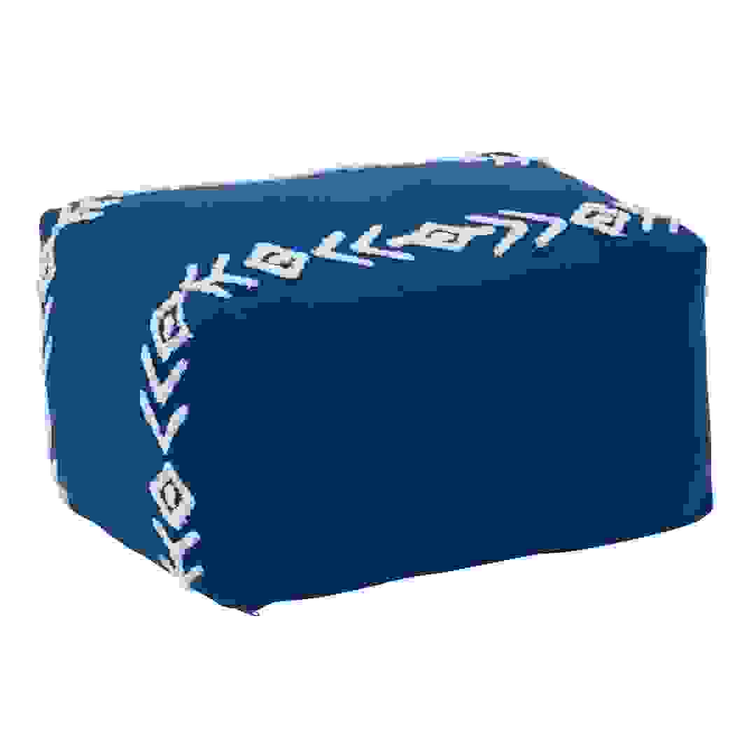 Atmosphera Soleya Tufted Pouf (65 x 45 x 35 cm, Blue)