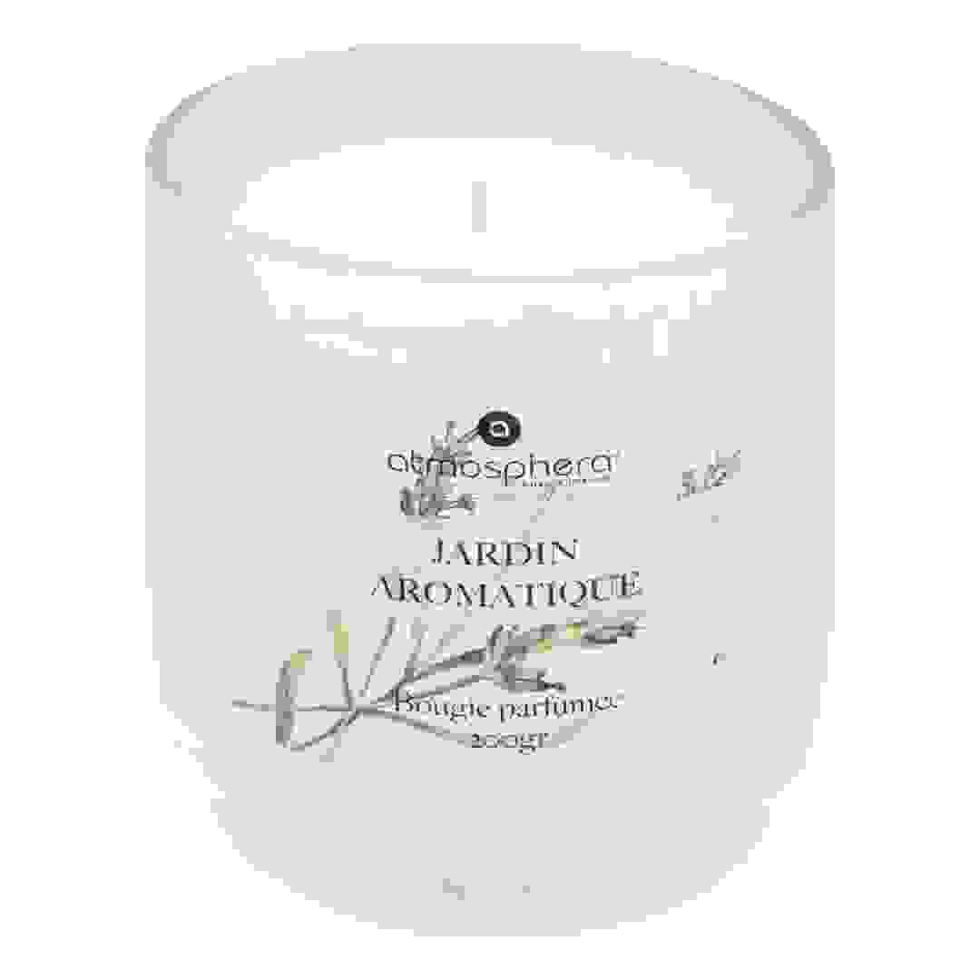 شمعة معطرة في جرة زجاجية أتموسفيرا عودي (لافندر وبابونج، 200 جرام)