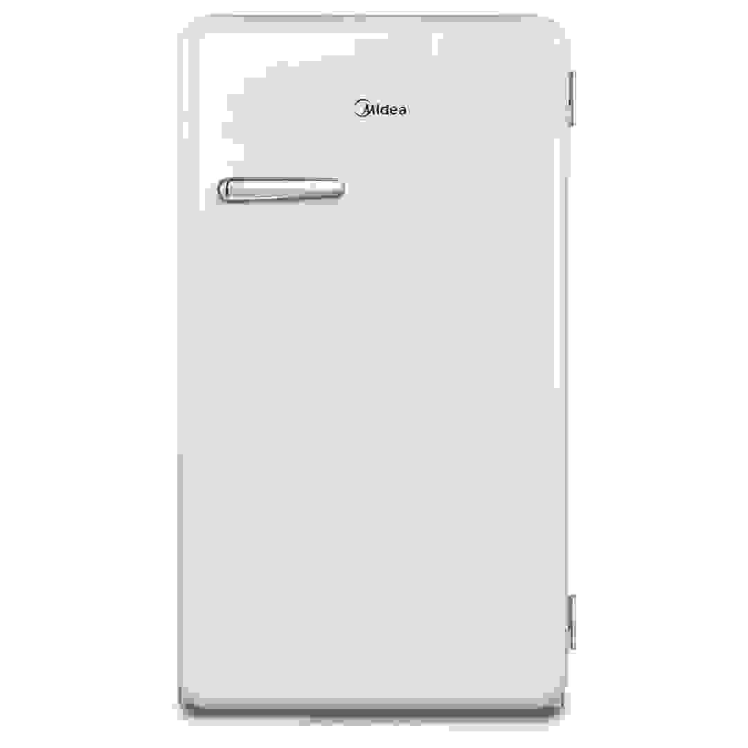 Midea Freestanding Single Door Retro Style Refrigerator, MDRD142SLE01 (142 L)
