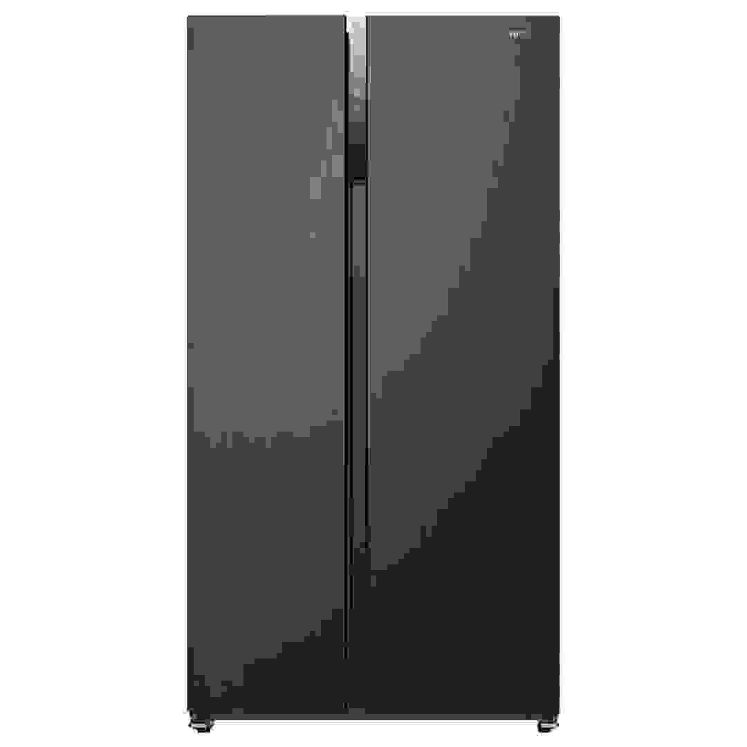 Hitachi Freestanding 2-Door Side-By-Side Refrigerator, HRSN9552DDXAE (680 L)