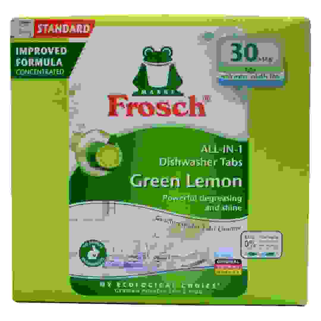 أقراص ليمون للتنظيف الأوتوماتيكي لغسالة الأطباق فروش (30 قطعة)