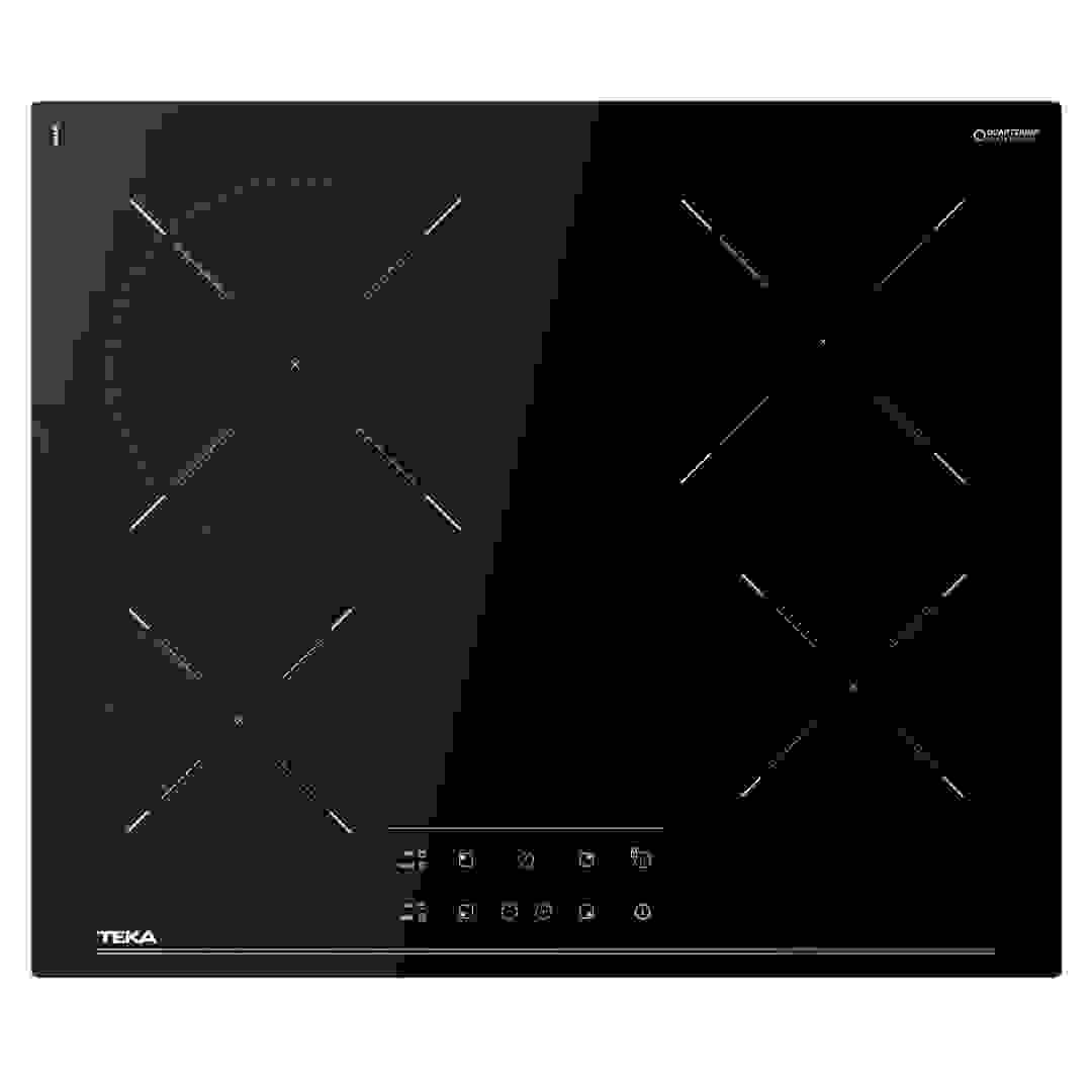 Teka Vitroceramic Built-In Ceramic 4 Zone Hob, TBC 64010 TTC (6.3 x 60 x 51 cm)
