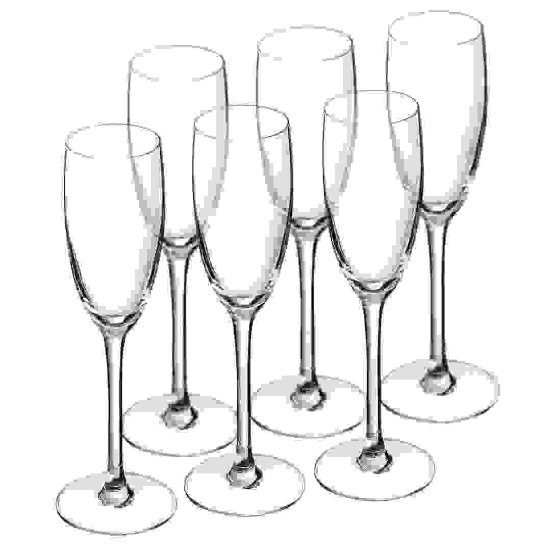 Chef & Sommelier Cabernet Flute Tumbler Set (160 ml, 6 Pc.)