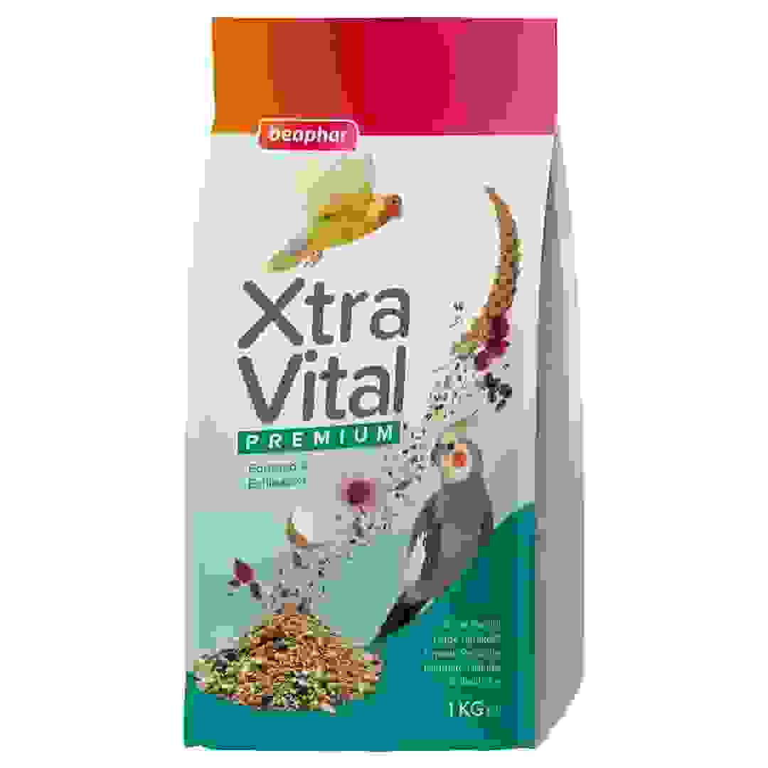 طعام متكامل لطيور الباراكيت الكبيرة بيفار إكسترافايتال (1 كجم)