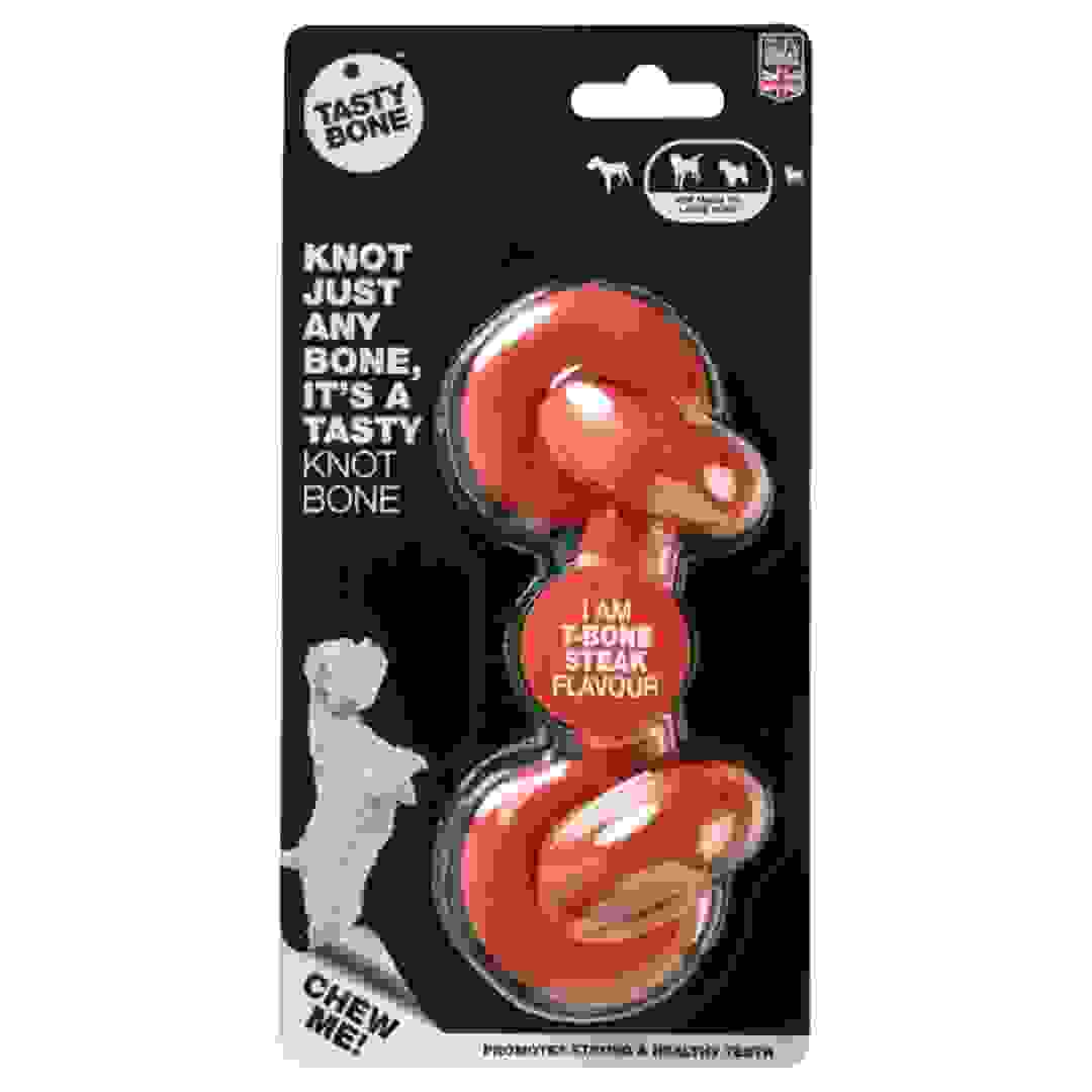 لعبة كلاب معقودة نايلون بنكهة ستيك تي-بون تايستي بون