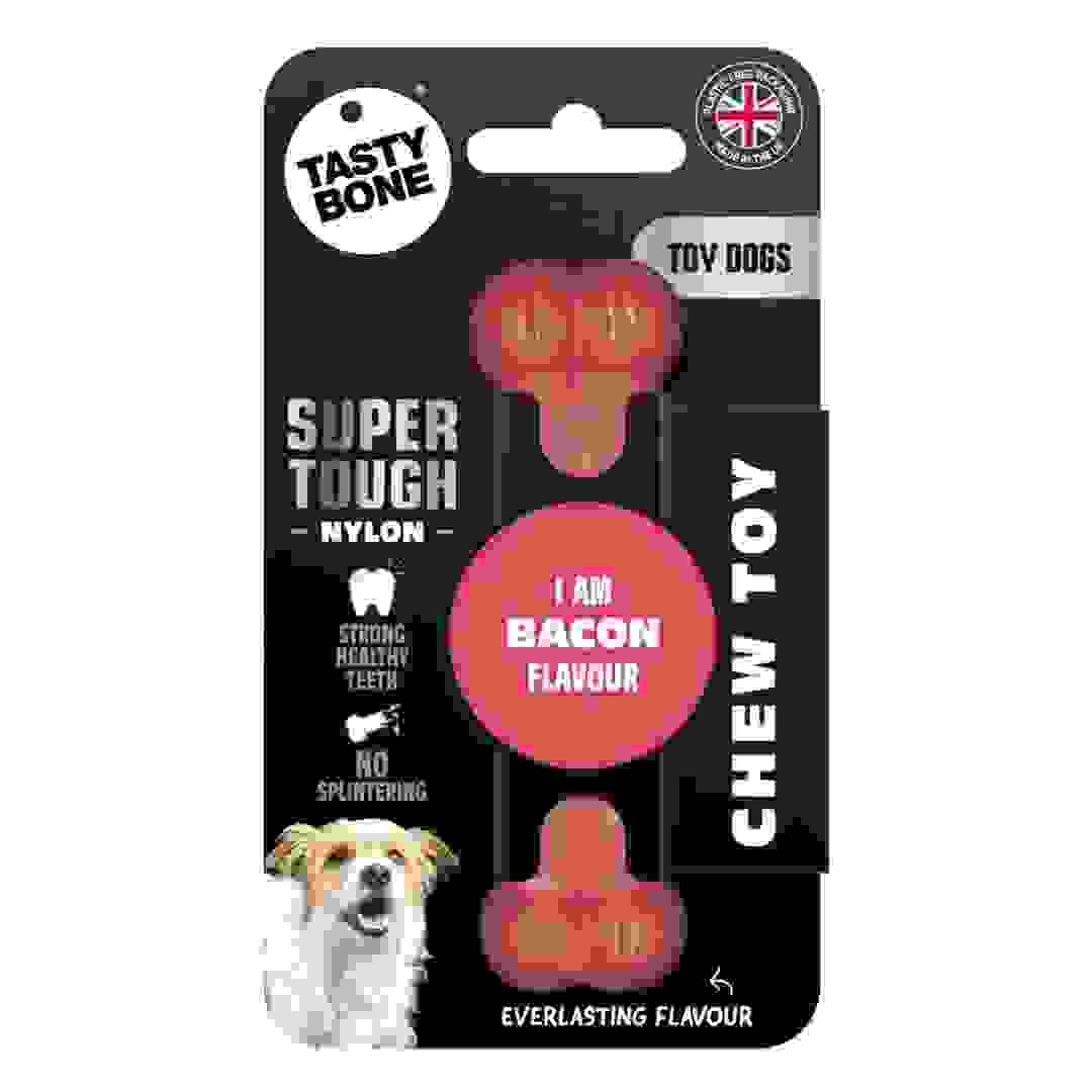 لعبة كلاب معقودة نايلون بنكهة لحم مقدد تايستي بون
