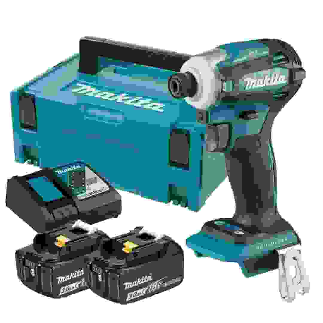 Makita Cordless Impact Driver with Hex, DTD172RFJ (18 V)