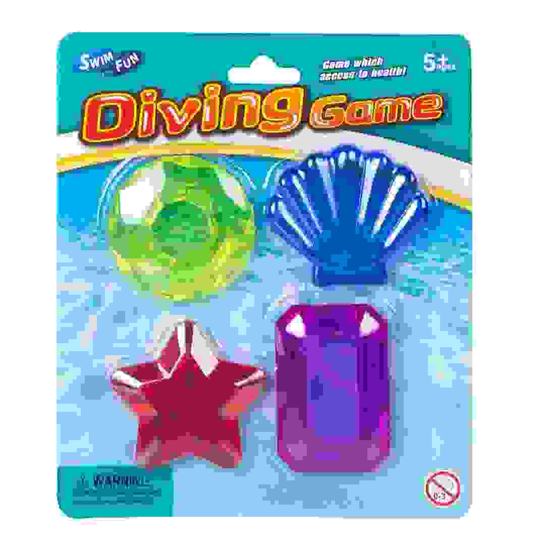 لعبة أحجار كريمة للمسبح سويم فن دايفينج جيمز (4 قطع)