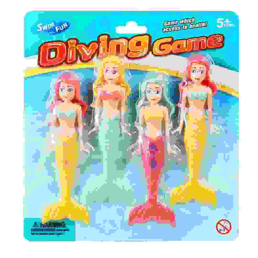 Swim Fun Diving Mermaid Pool Toy (4 Pc.)