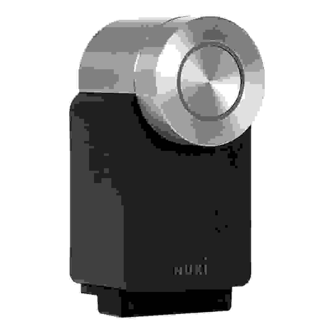 Nuki Smart Lock Pro 4th Generation (Black, 11 x 6 x 6 cm)