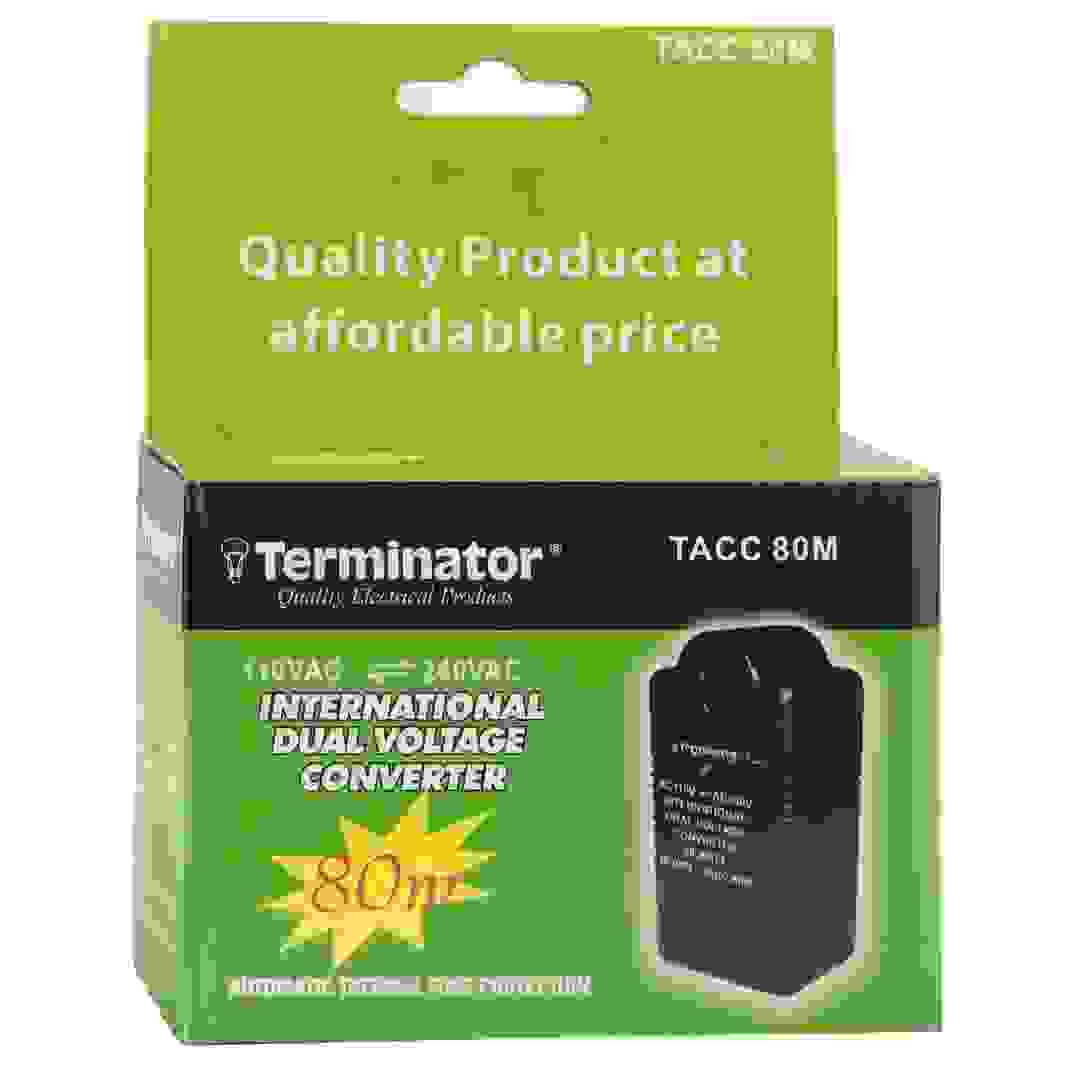 محول كهربائي شامل  تيرمينيتور (80 واط)