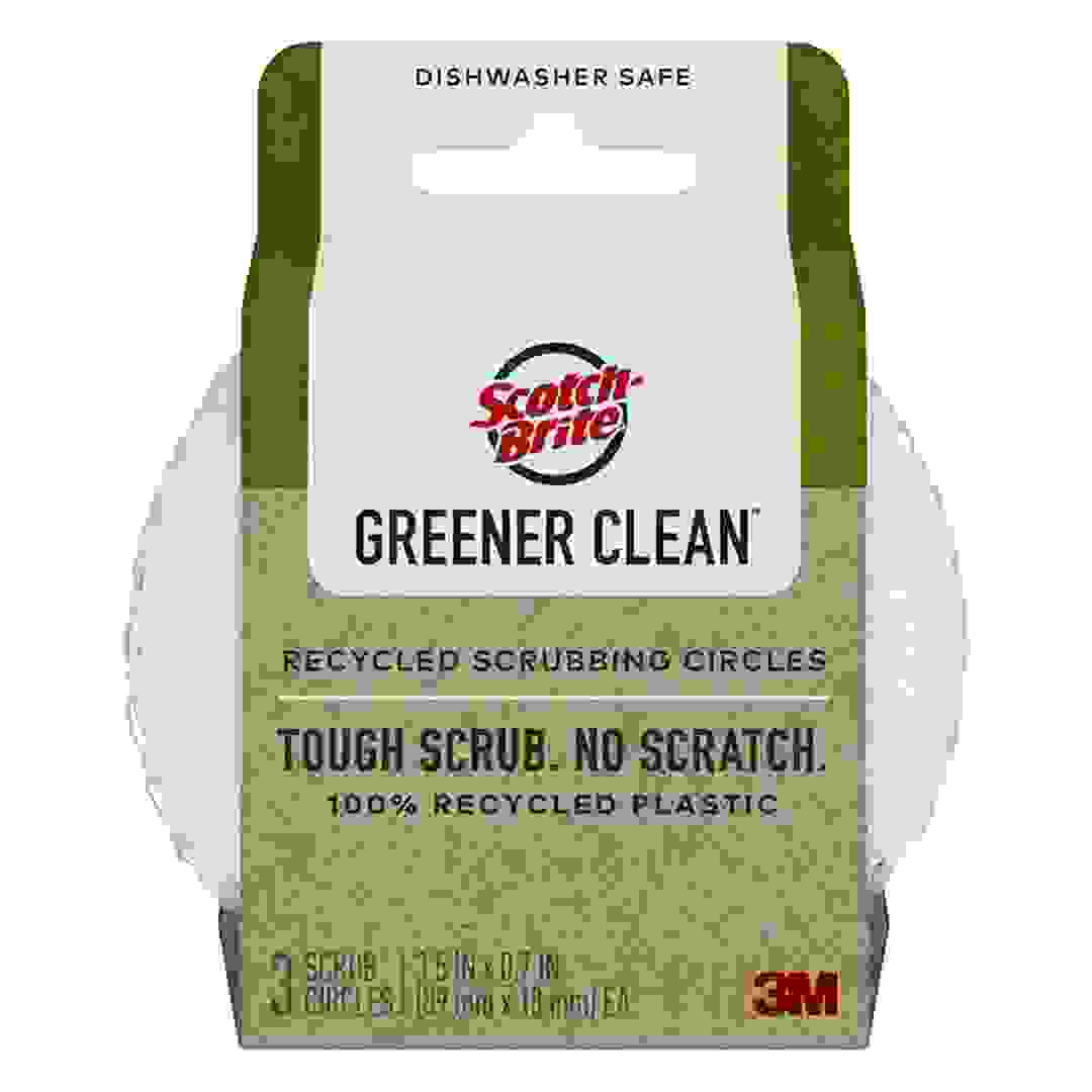 عبوة إسفنج تنظيف صديق للبيئة سكوتش برايت جرينر كلين (3 قطع)