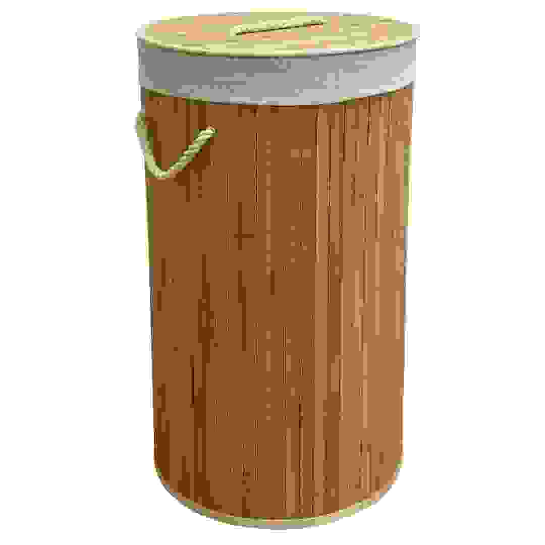 سلة غسيل قابلة للطي خيزران تندانس (35 سم، طبيعي)