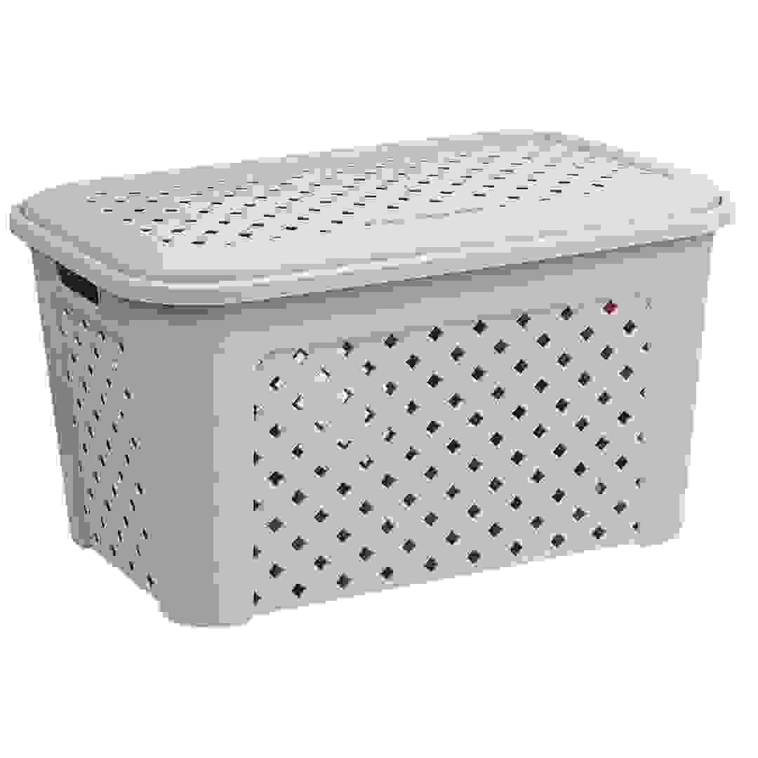 سلة غسيل بتصميم منسوج (48 لتر)