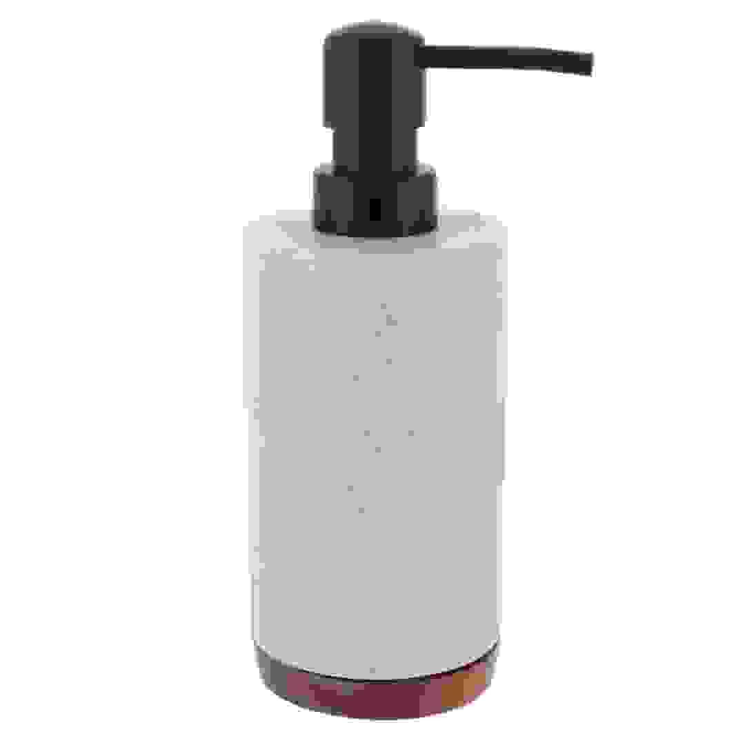 Tendance Polyresin Soap Dispenser (Natural/Acacia, 200 ml)
