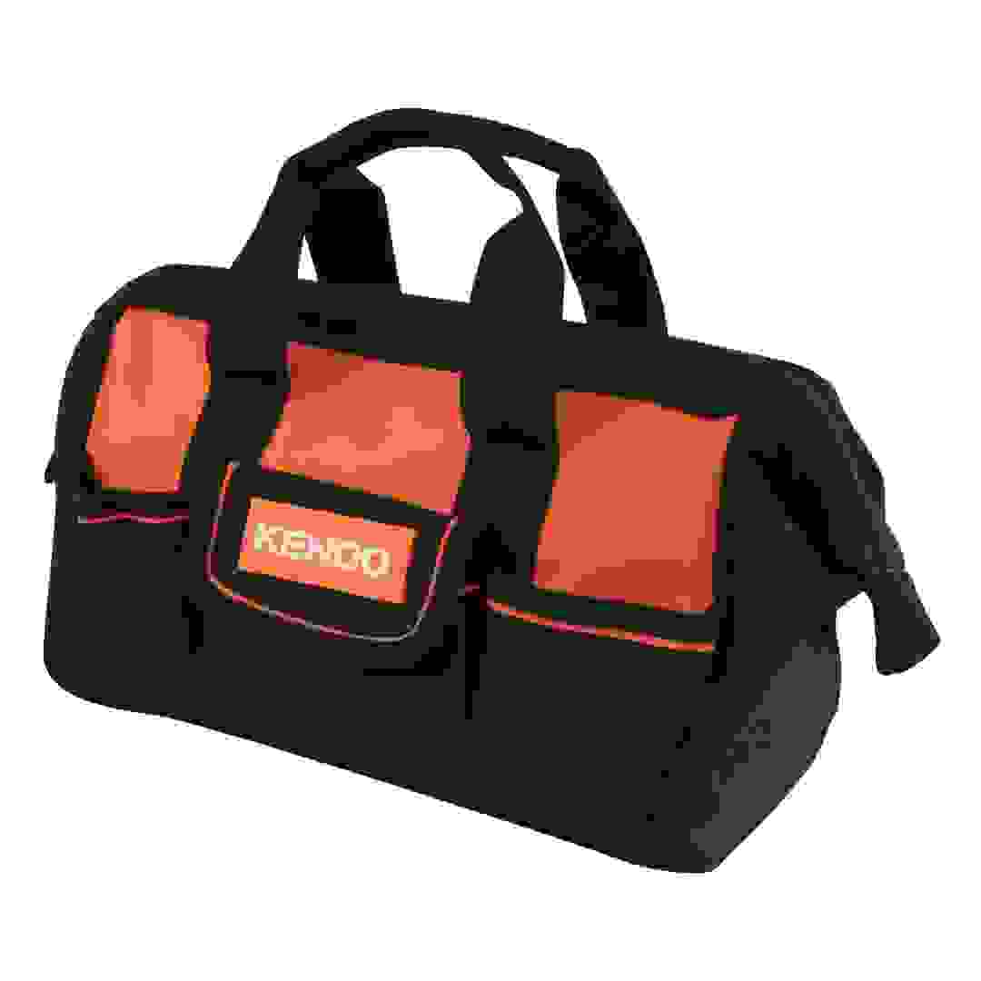 Kendo Multifunctional Nylon Open Mouth Tool Bag (32 x 16 x 20 cm)