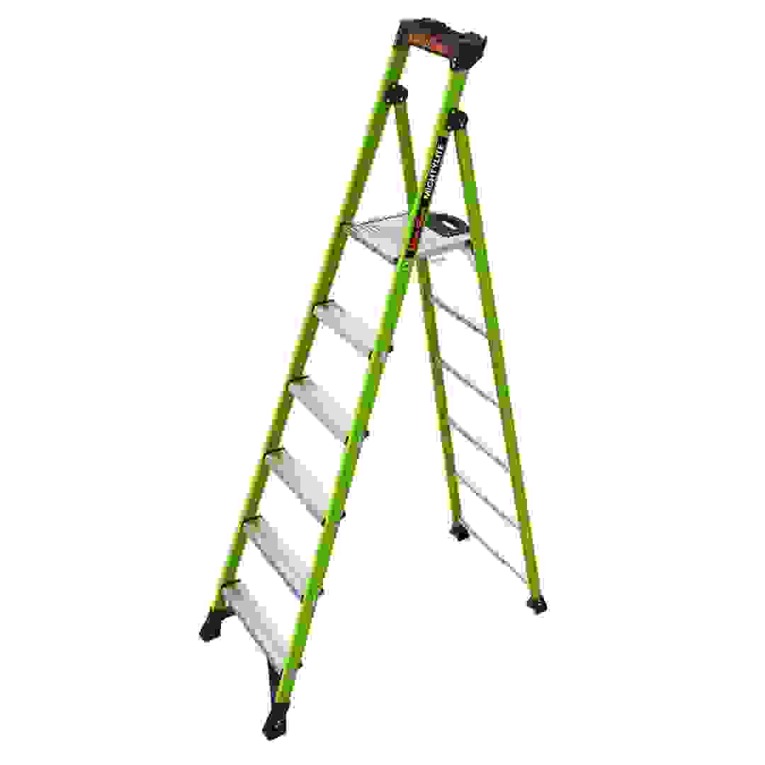 Little Giant Mightylite Fiberglass Platform Ladder (2.4 m)