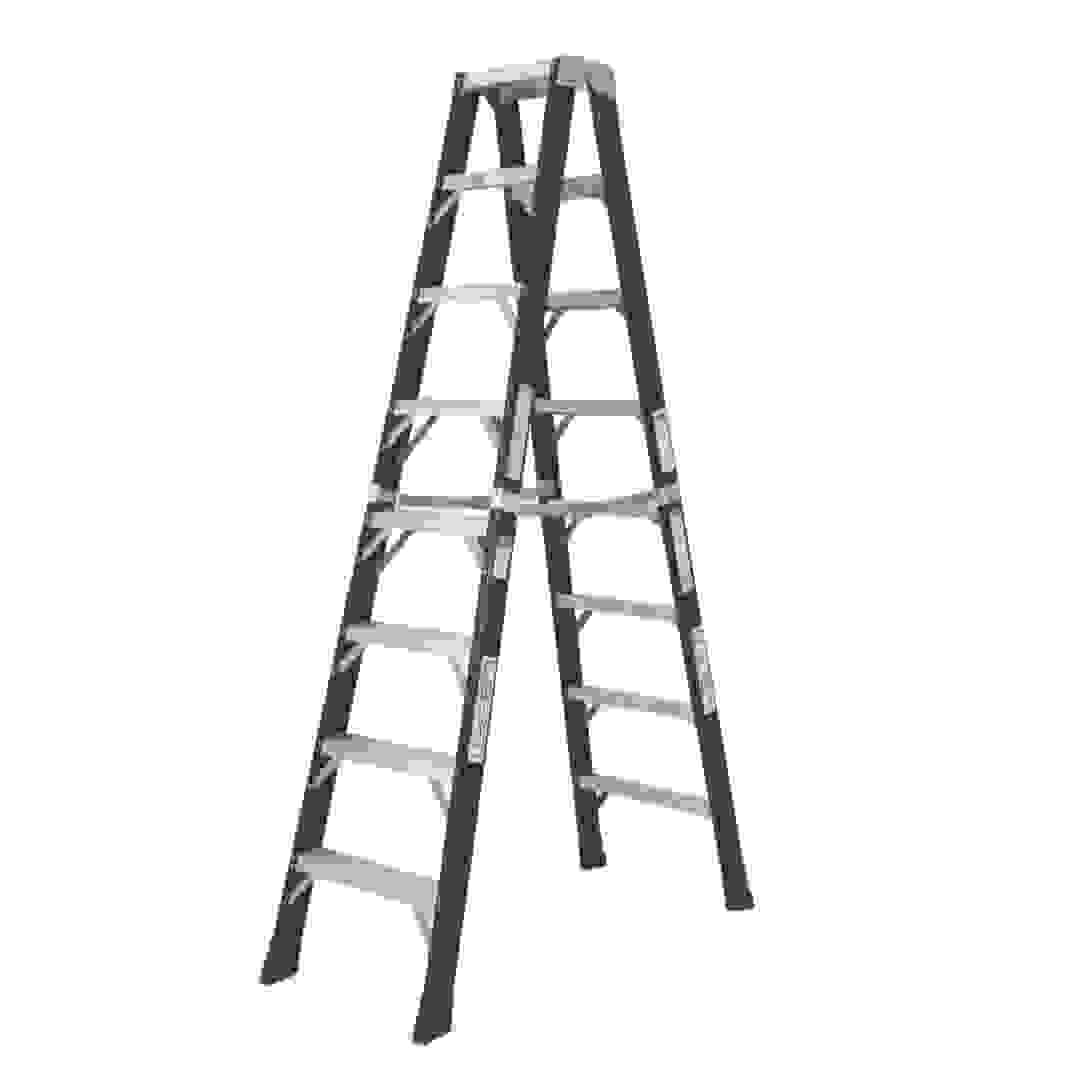 Liberti Heavy Duty Fiberglass Twin Ladder (2.4 m)
