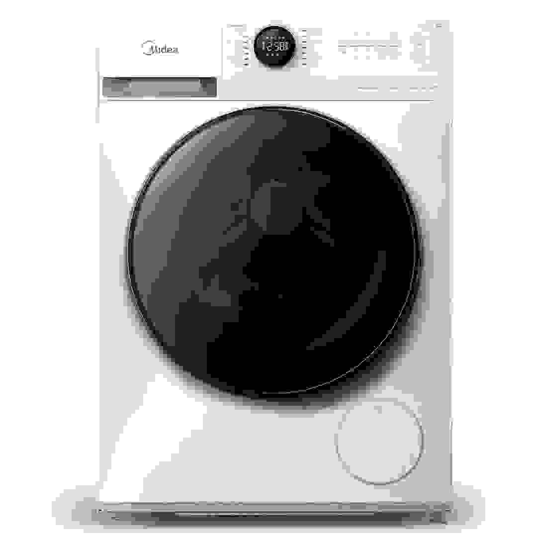 Midea Freestanding 8 Kg Front Load Smart Washer Dryer, MF200D80WBW-GCC (6 Kg Dry, 1400 RPM)